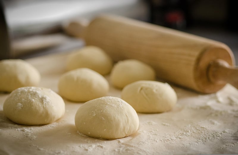 Scones baking